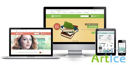 ThemeForest - Pav Books Responsive Template - RIP