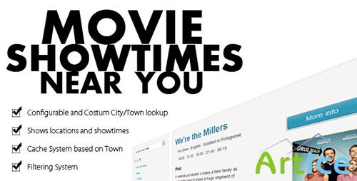 CodeCanyon - Movie Showtimes Near Your City - RIP