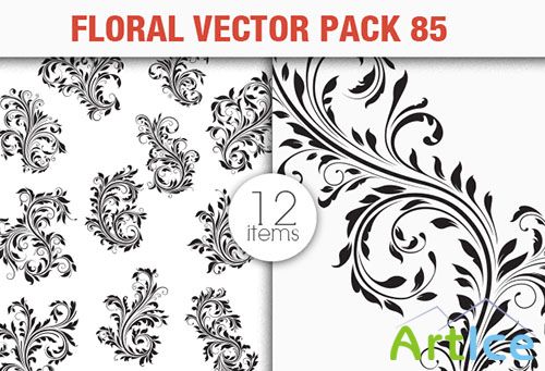 Floral Vector Pack 85