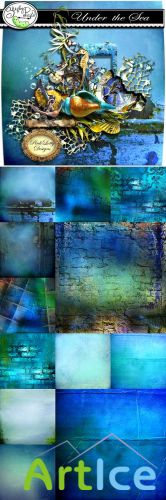 Scrap Kit - Under The Sea PNG and JPG Files