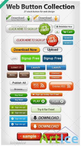 Useful Web Button Collection