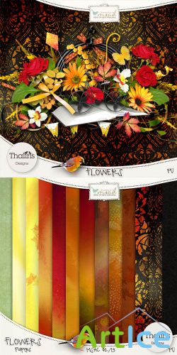 Scrap Kit - Flowers