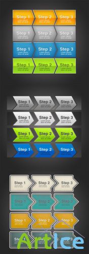 Order Steps PSD Templates