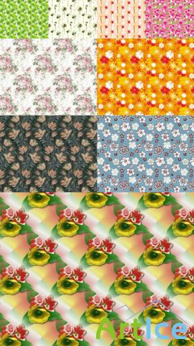 Flowers Texture JPG Files