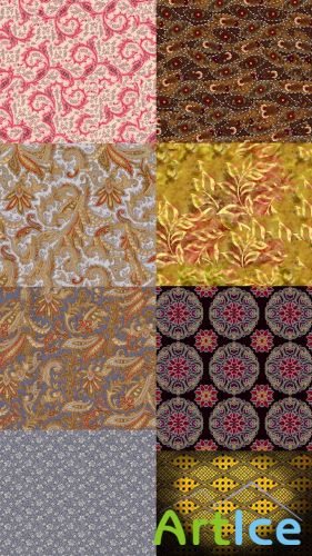 Set of Classic Oriental Texture JPG Files