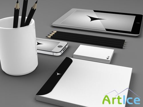 CD and Other Objects Mock-up Templates PSD