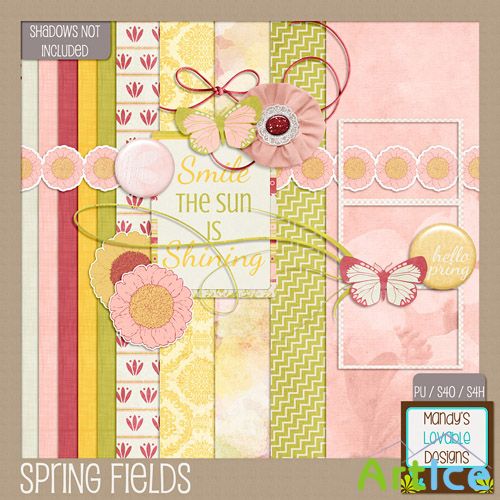 Scrap - Spring Fields PNG and JPG Files