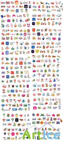 Line Icons Vector Collection