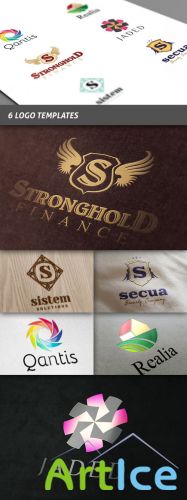6 Logo Vector Templates Bundle