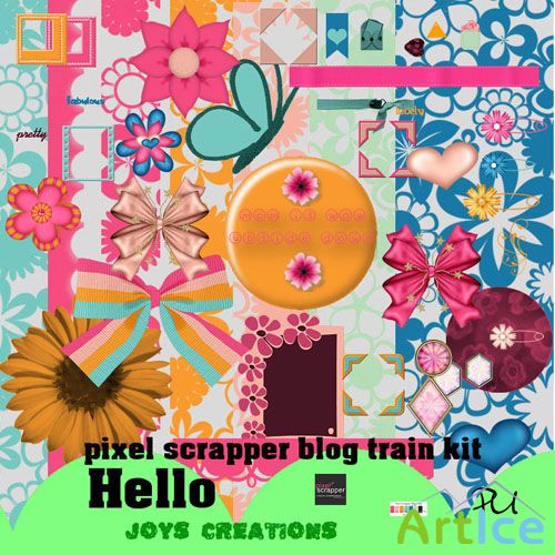 Scrap - Hello JPG and PNG Files Set 4