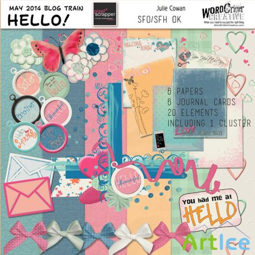 Scrap - Hello JPG and PNG Files Set 6