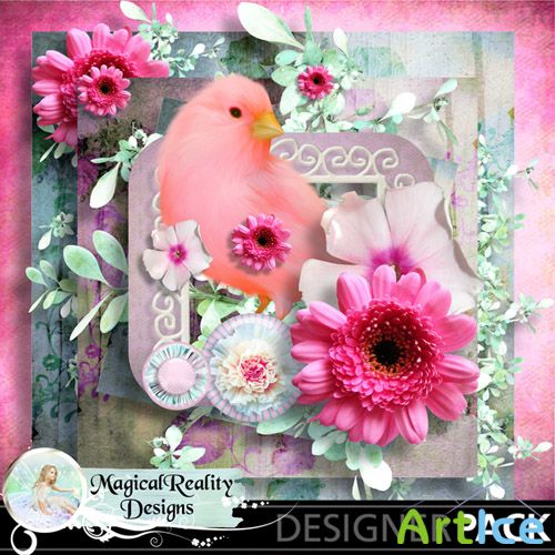 Scrap - Pink Fantasy PNG and JPG