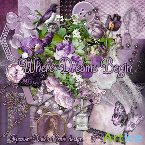 Scrap - Where Dreams Begin PNG and JPG