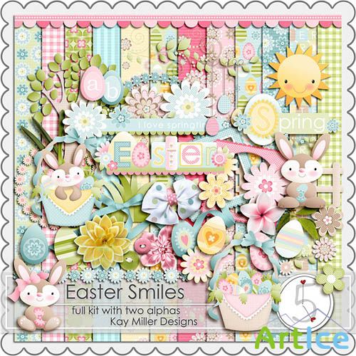 Scrap -  Easter Smiles PNG and JPG