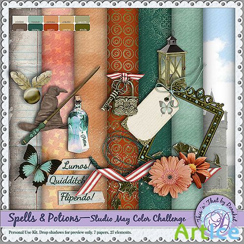 Scrap - Spells & Potions PNG and JPG