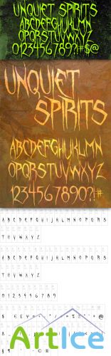 Unquiet Spirits TrueType Font