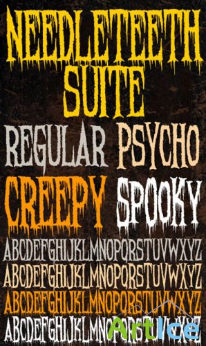 Needleteeth Suite Font