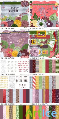 Scrap - Color Chard PNG and JPG