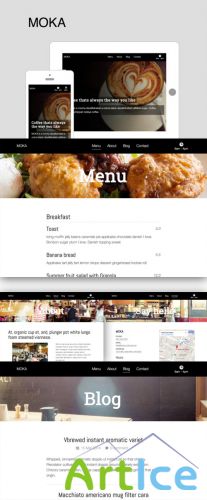 CreativeMarket - Moka - HTML template