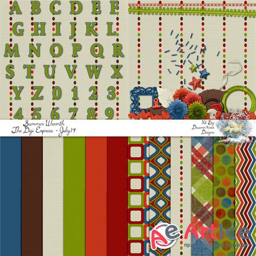Scrap - Summer Warmth PNG and JPG