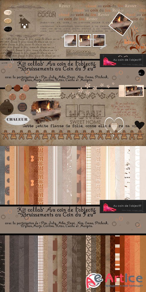 Scrap - Bruissements Au Coin du Feu PNG and JPG
