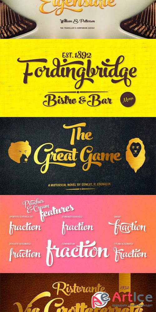 Peaches and Cream Font Family