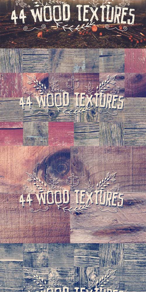 Textures Set - 44 Wood Grain