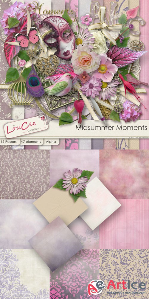 Scrap - Midsummer Moments PNG and JPG