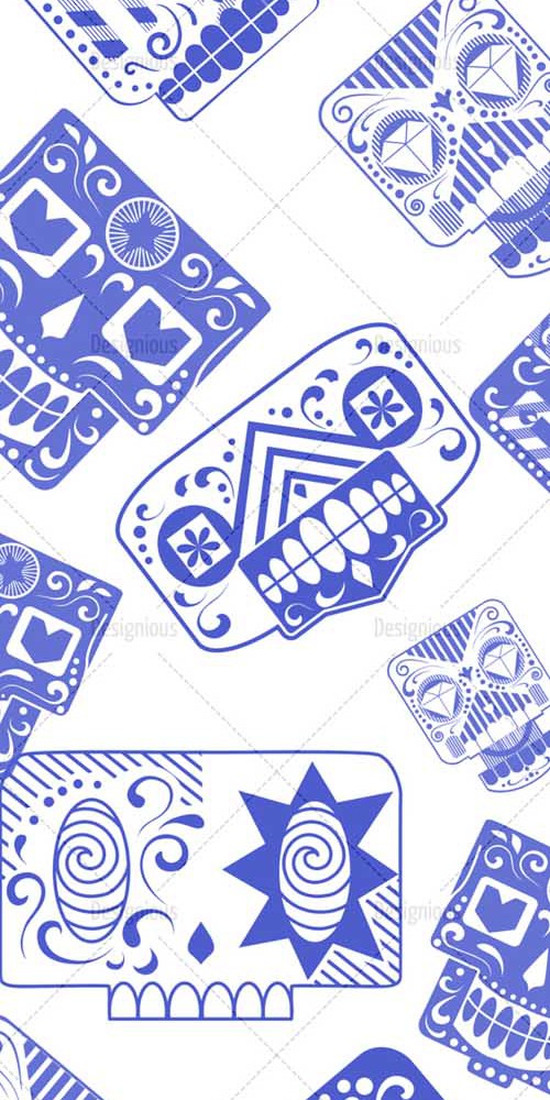 Photoshop Brushes Sugar Skulls 16