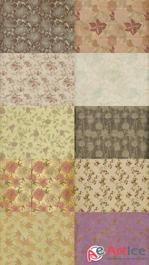 Autumn Time Textures JPG Files