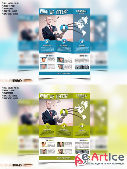 CreativeMarket - Business Flyer Template
