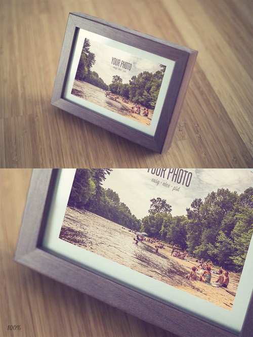 Realistic Frame Mock Up