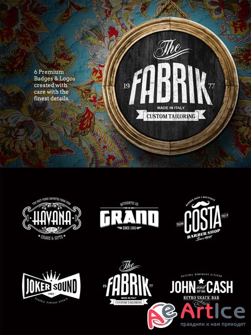 Badges & Logos Vol.02 - Creativemarket 11747