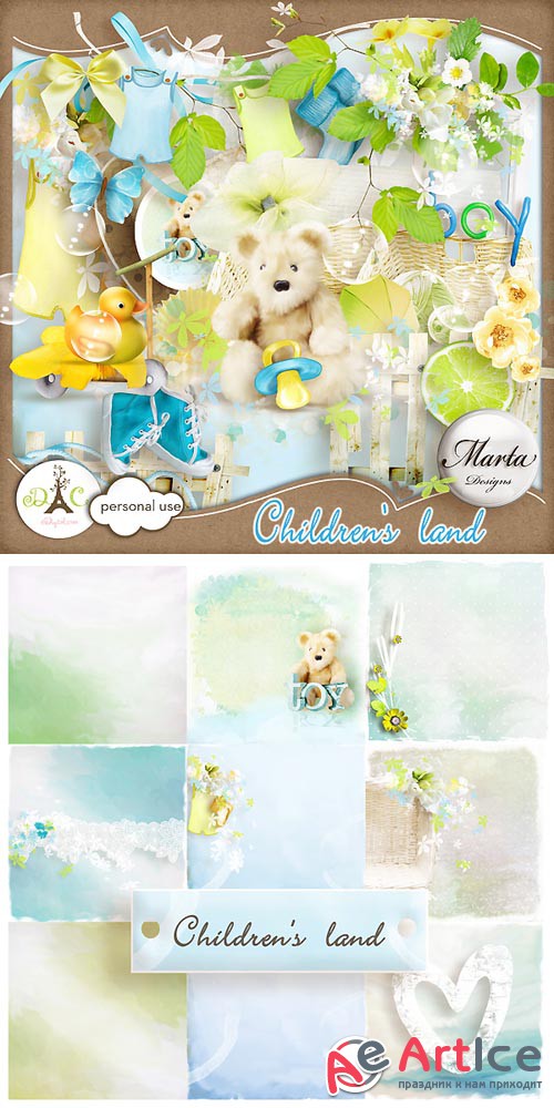 Scrap - Childrens Land PNG and JPG
