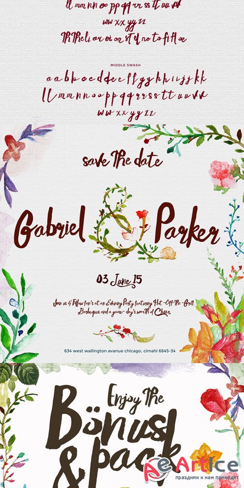 Innocents fonts & Graphic packs - CM 142436