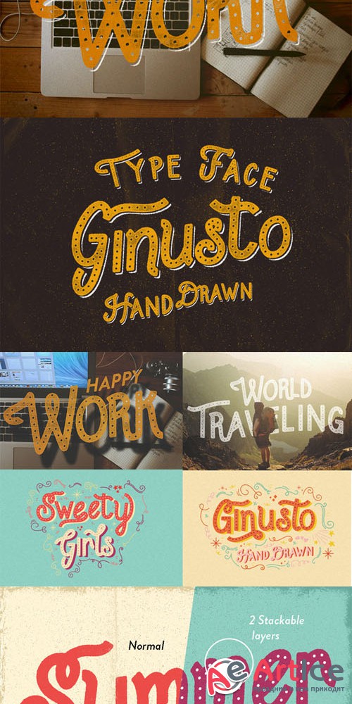 Creativemarket Ginusto Family 85468