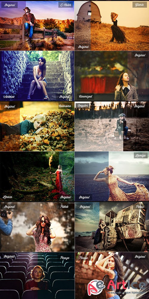 30 Photoshop Actions. V-1 - Graphicriver 11783936