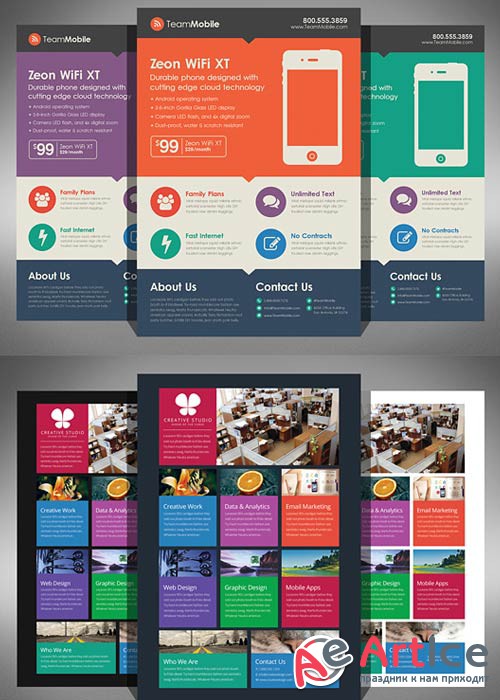 Business flyer bundle part 2