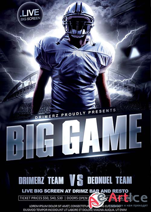 Football Flyer Bundle
