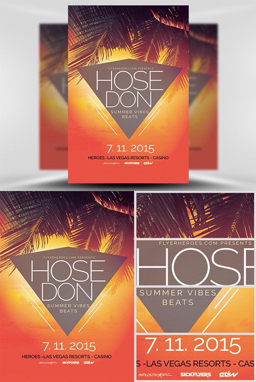 Flyer Template Summer House 3