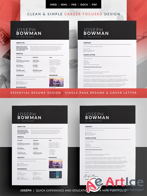 Essential Resume - Joseph - CM 584597