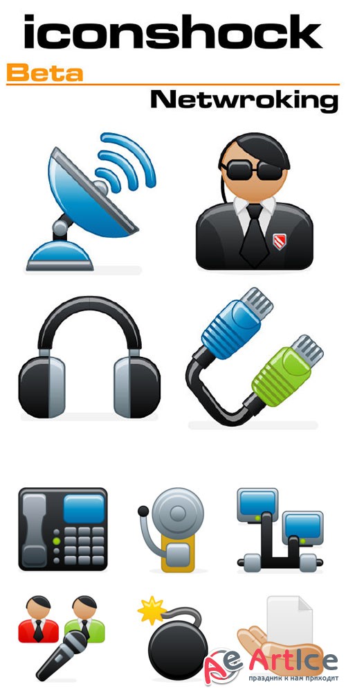 Iconshock Pack -  Beta Networking
