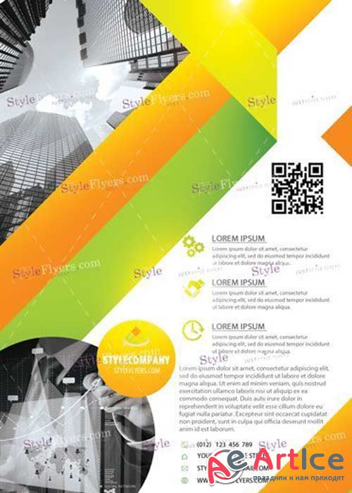 Corporate PSD V11 Flyer Template