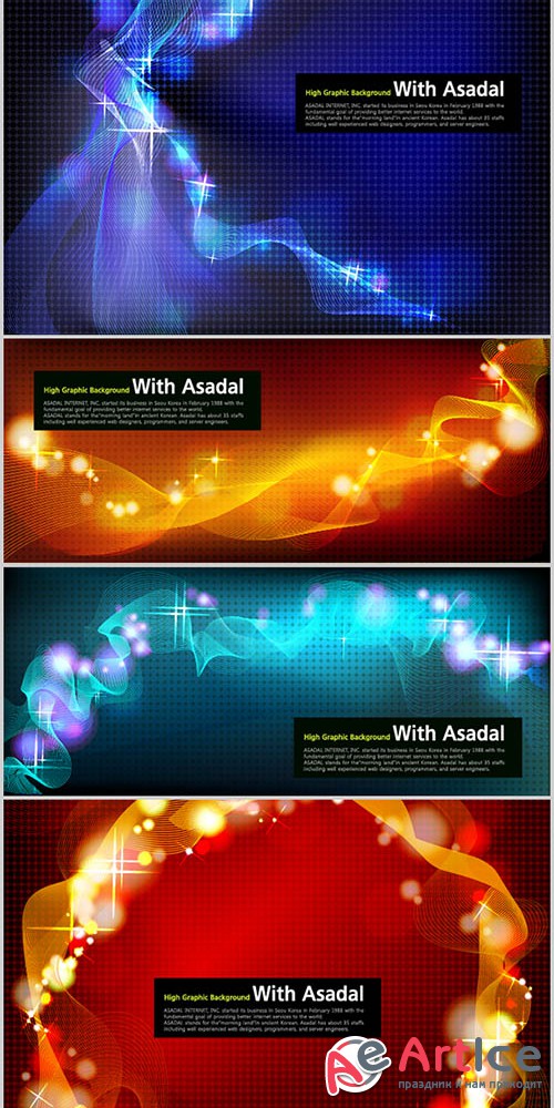 Fantastic Glowing Background