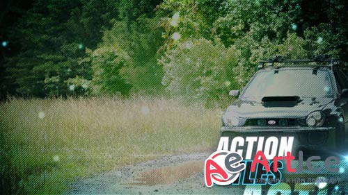 After Effects template -  Action Titles