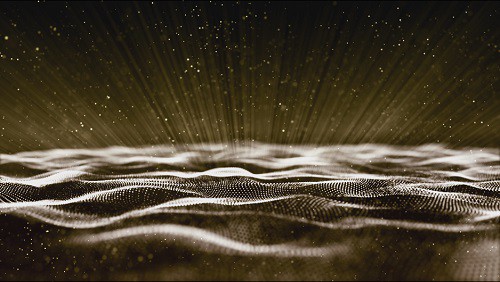 Floating particles