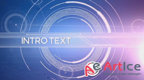 intro circles - After Effects Template