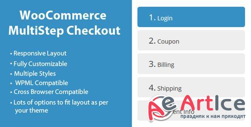 CodeCanyon - WooCommerce MultiStep Checkout Wizard v2.9.1 - 8125187