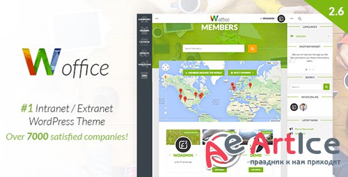 ThemeForest - Woffice v2.7.0 - Intranet/Extranet WordPress Theme - 11671924