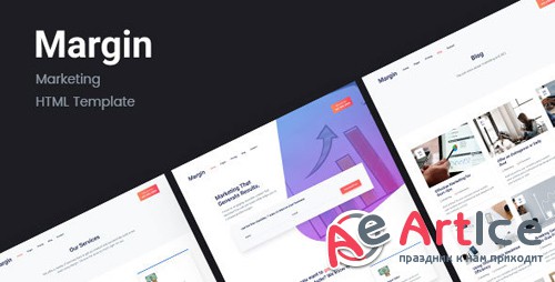 ThemeForest - Margin v1.0 - Marketing HTML Template - 21888243